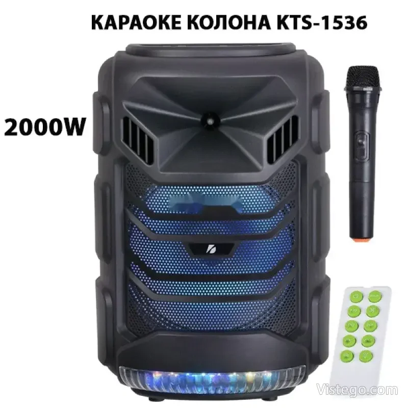 Караоке тонколона с удобен контрол - USB порт Караоке тонколона с удобен контрол - USB порт