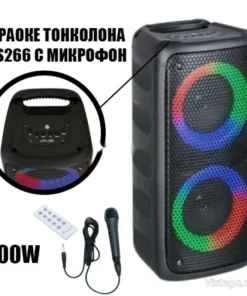 безжична тонколона с микрофон