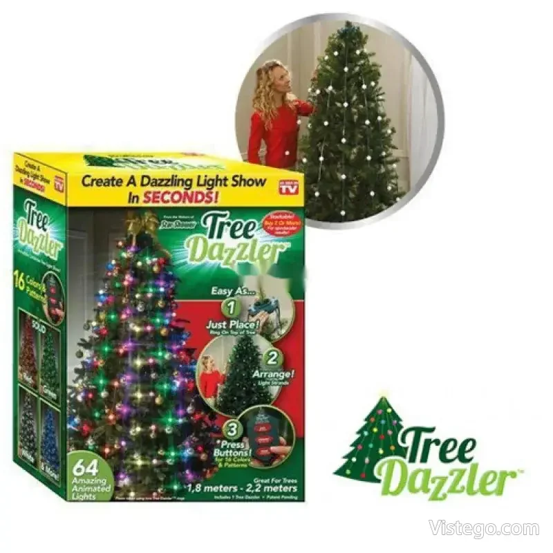 Коледни лампички за елха Tree Dazzler - 2