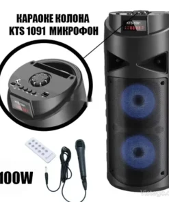 Колона за караоке KTS 1091 с микрофон
