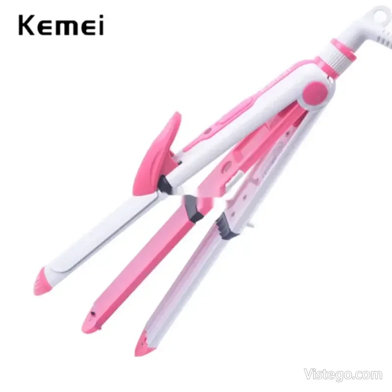 Комбинирана преса за коса Kemei КМ-1213 - 6