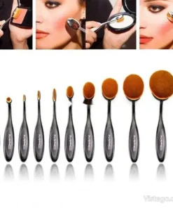 Комплект четки за грим MAC – овални