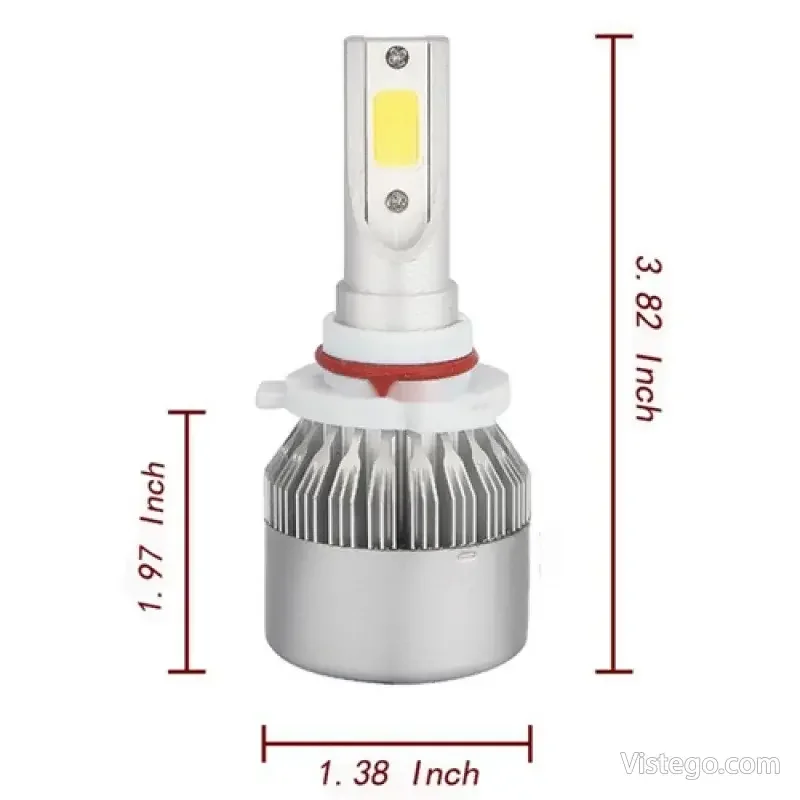 Комплект диодни крушки за фарове – C6 9005 - 6