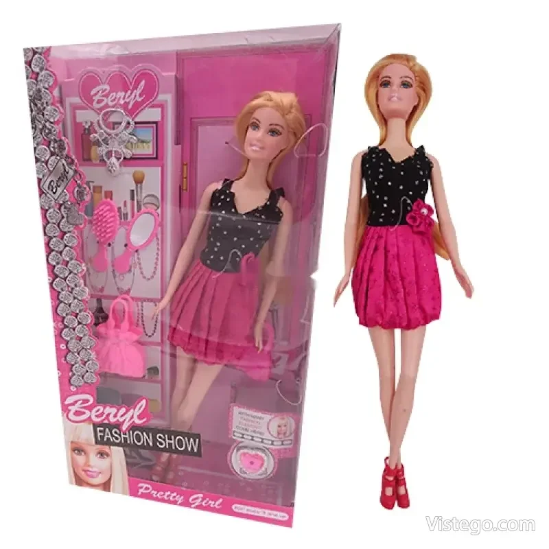 Комплект кукла за игра и модни забавления - 3