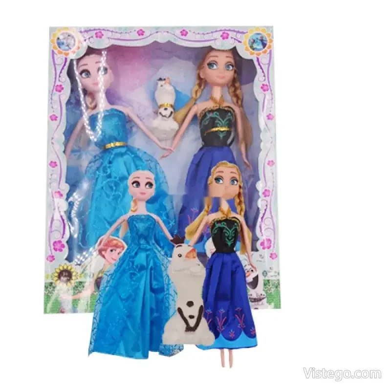 Комплект кукли с Елза и Ана за игра - 2