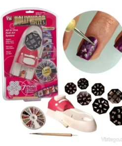 Комплект за маникюр с печат - Hollywood Nails