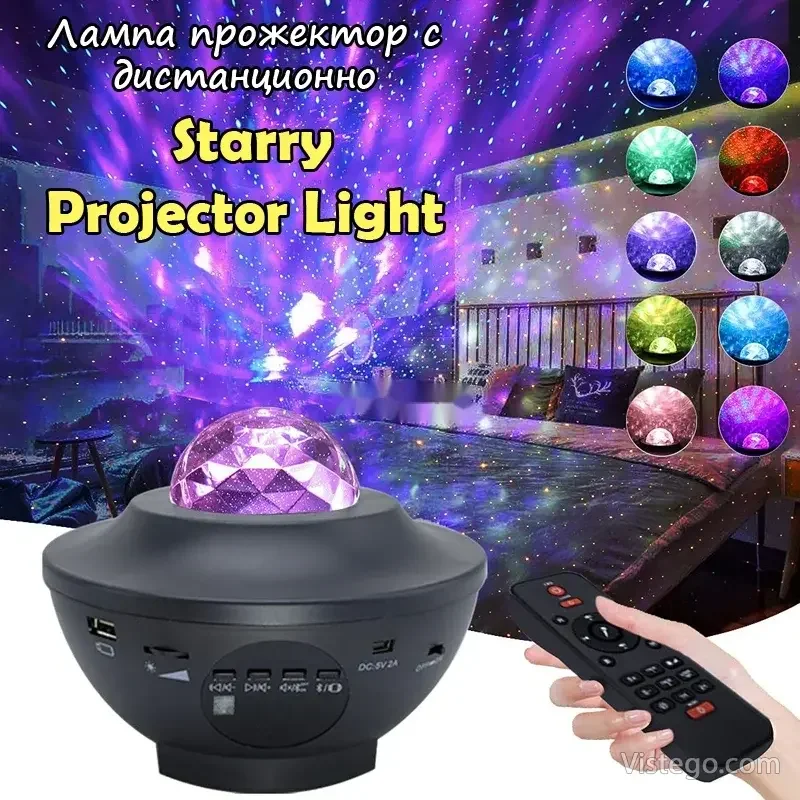 Лампа прожектор Starry Projector Light Лампа прожектор Starry Projector Light