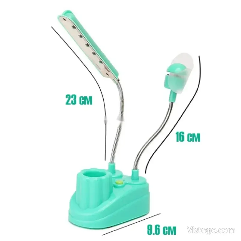 Лампа с USB и вентилатор – ZW-006 - 7