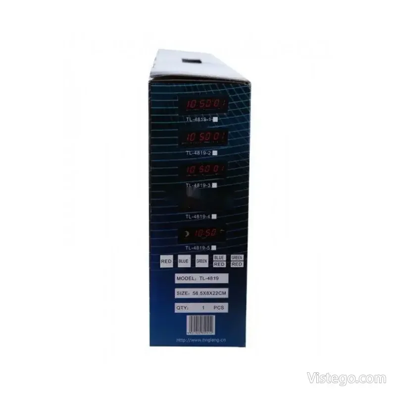 LED електронен часовник за стена TL-4819 - 10