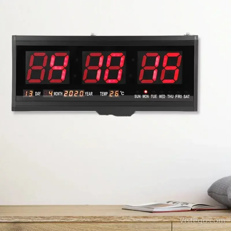 LED електронен часовник за стена TL-4819 - 3