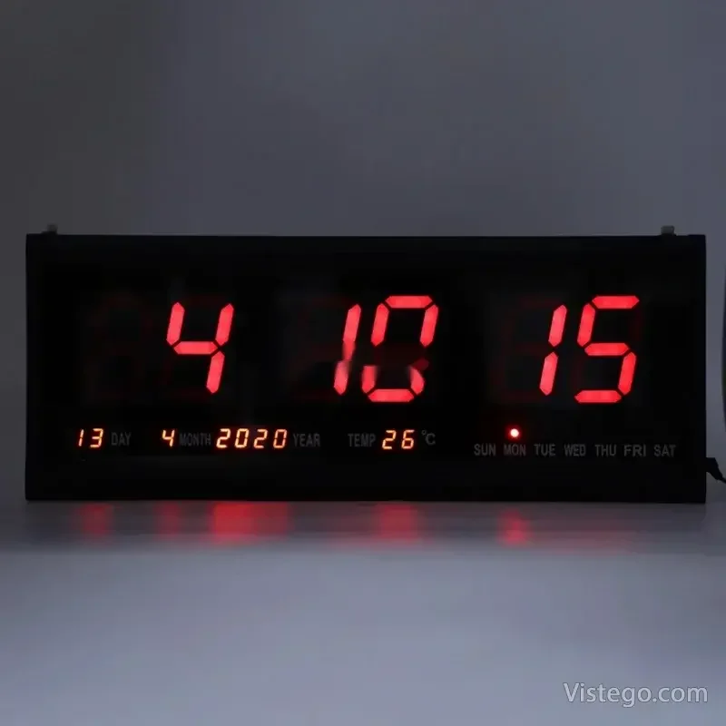 LED електронен часовник за стена TL-4819 - 6