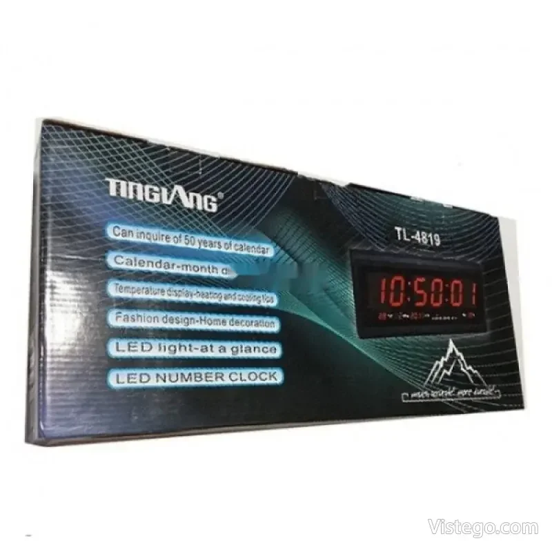 LED електронен часовник за стена TL-4819 - 7