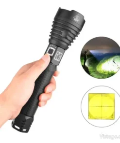 LED фенер с фокус и удобно USB зареждане