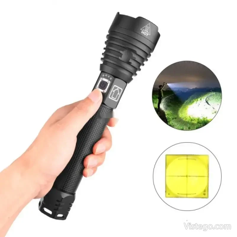 LED фенер с фокус и удобно USB зареждане LED фенер с фокус и удобно USB зареждане