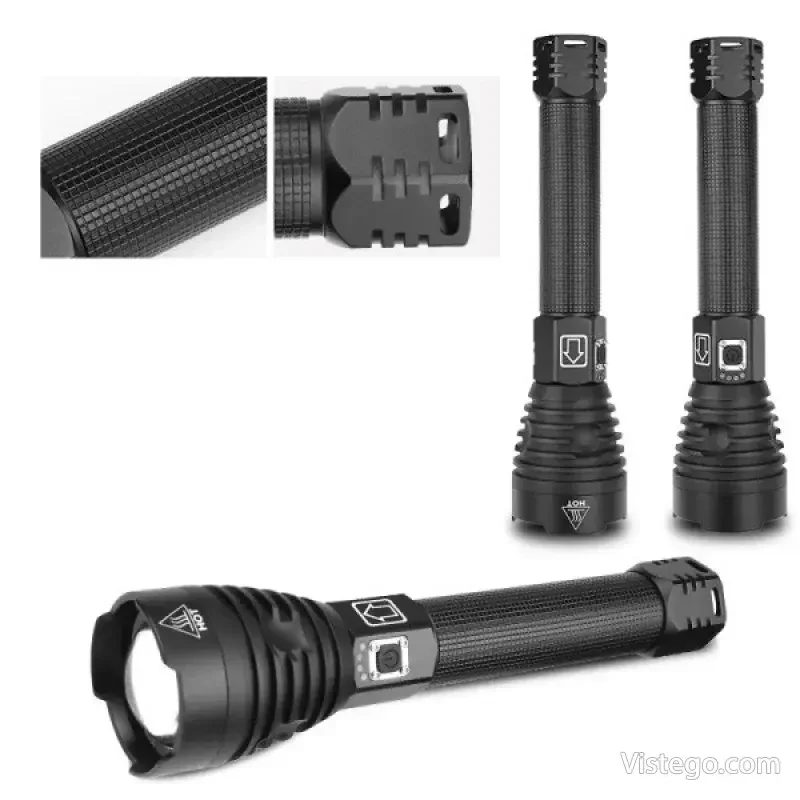 LED фенер с фокус и удобно USB зареждане - 8