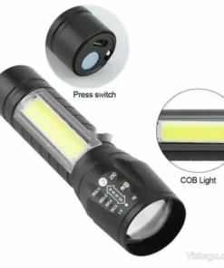 LED фенерче с фокус и странично осветление