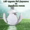 LED крушка футболна топка за уютна светлина