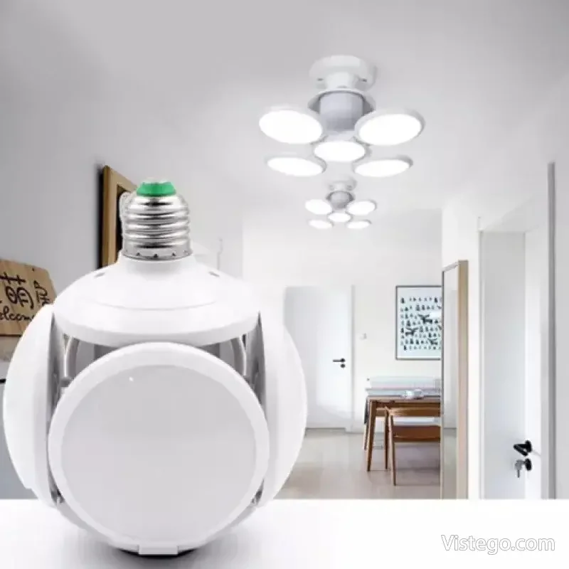 LED крушка футболна топка за уютна светлина - 4
