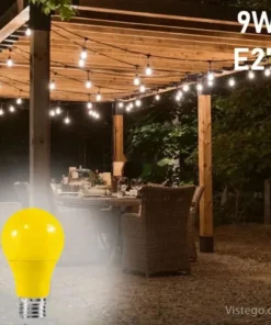 LED крушка за уютна жълта светлина