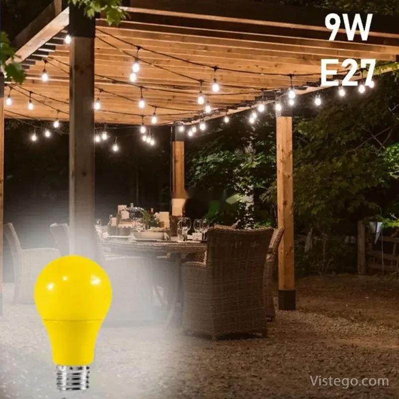 LED крушка за уютна жълта светлина LED крушка за уютна жълта светлина