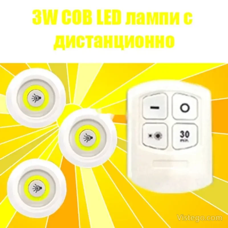 LED лампи с дистанционно и таймер COB LED REMOTE LED лампи с дистанционно и таймер COB LED REMOTE