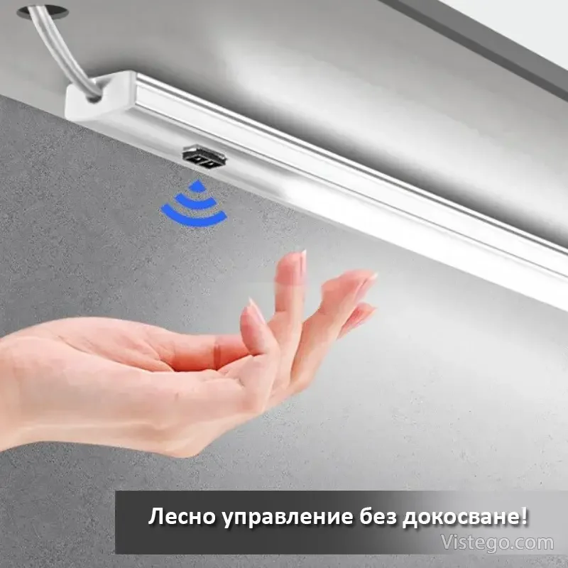 LED осветително тяло за шкафове – Топло бяло - 2