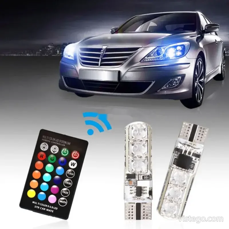 LED светлодиоди за фарове с дистанционно - 5