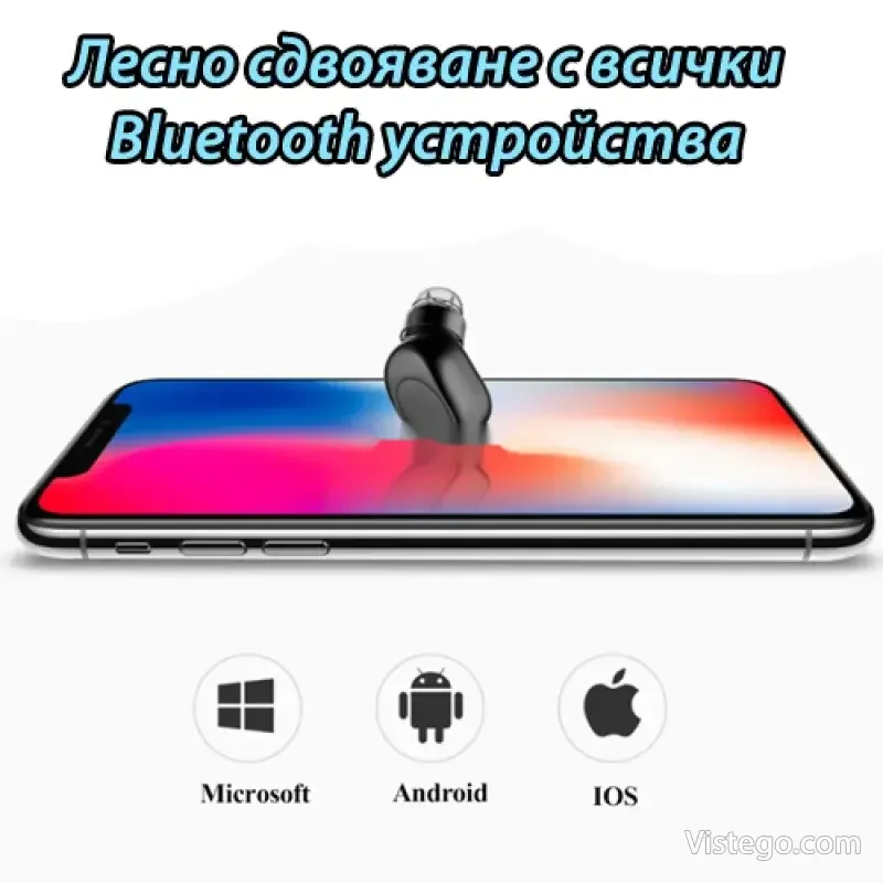 Мини хендсфри слушалка за разговори – X11 - 4