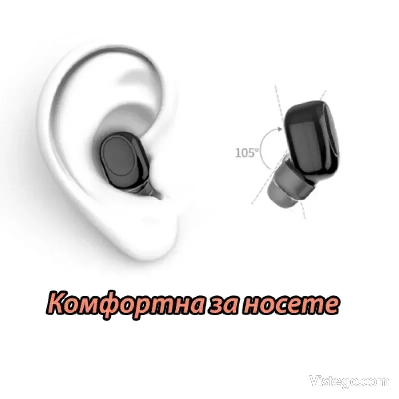 Мини хендсфри слушалка за разговори – X11 - 9