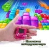 Мини конзола ключодържател за игра тетрис