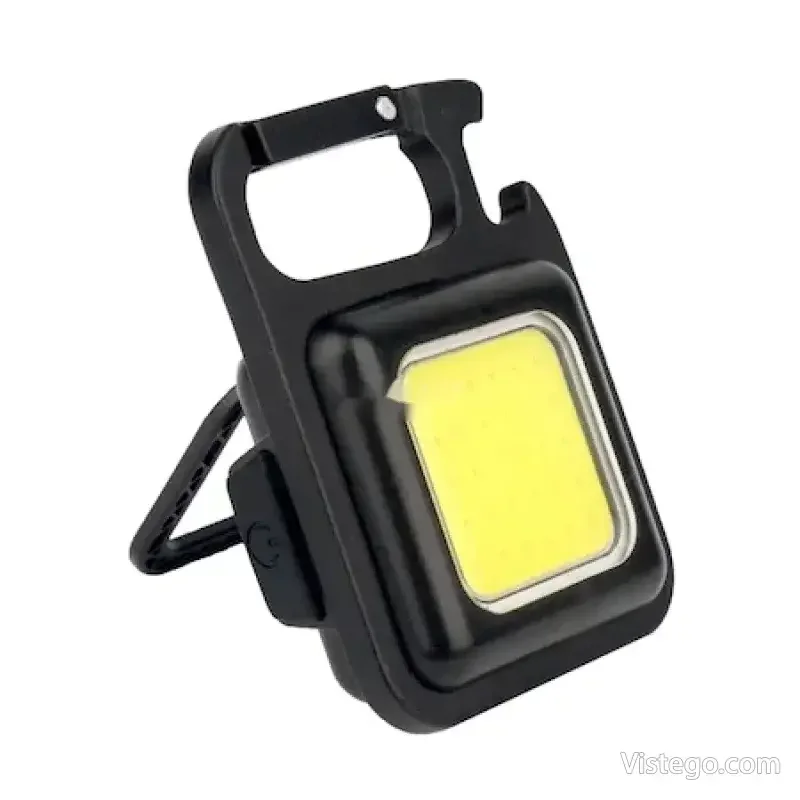 Мини LED фенерче ключодържател с батерия - 4