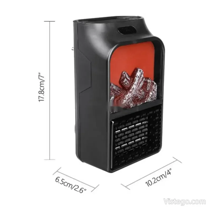 Мини печка с ефект пламък Flame Heater - 13