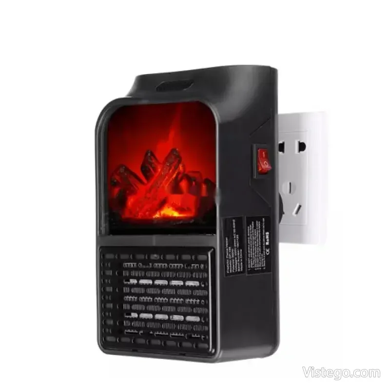 Мини печка с ефект пламък Flame Heater - 4