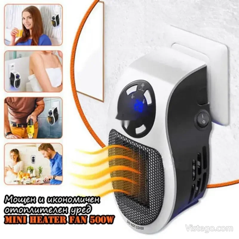 Мини печка с вентилатор Mini Heater Fan Мини печка с вентилатор Mini Heater Fan