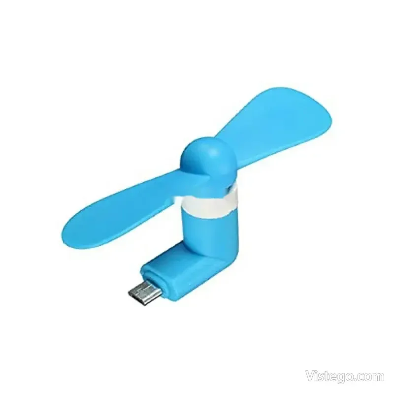Мини USB вентилатор за телефон за свежест - 2