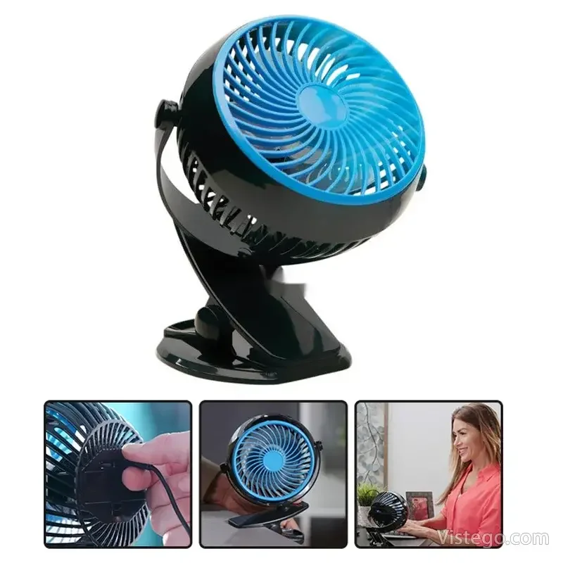 Мини вентилатор с щипка GO FAN за удобство - 7