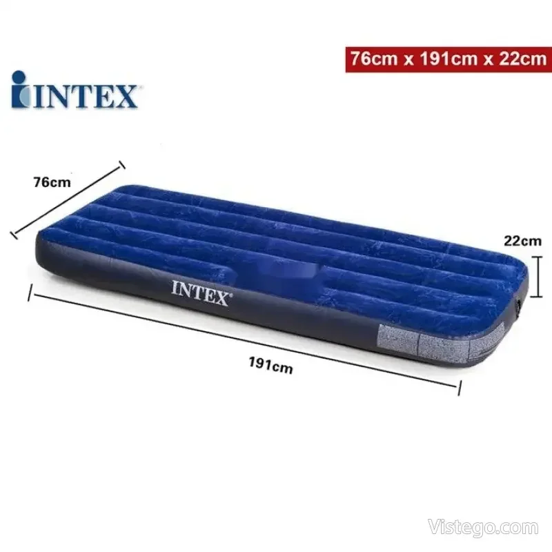 Надуваем матрак INTEX Classic Downy - 4