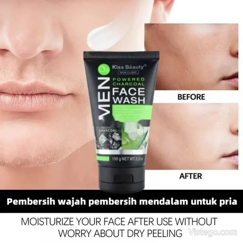 Почистващ гел за лице Kiss Beauty MEN - 2