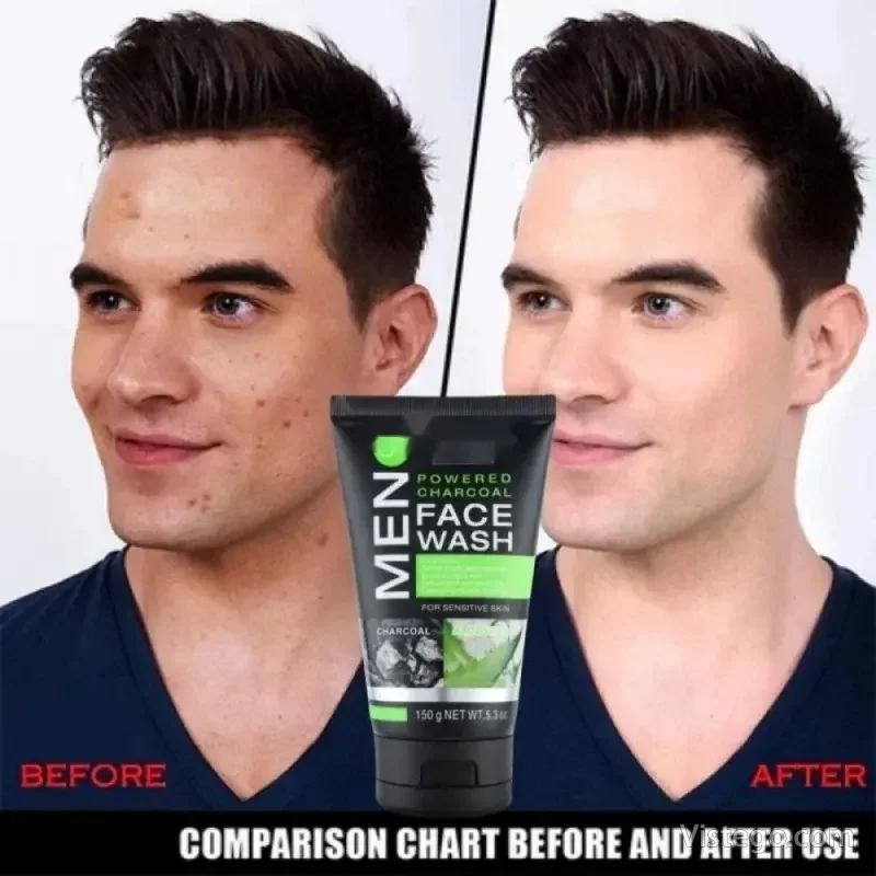 Почистващ гел за лице Kiss Beauty MEN - 3