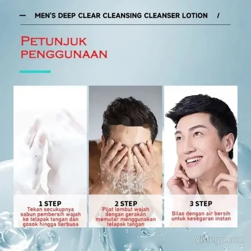 Почистващ гел за лице Kiss Beauty MEN - 6