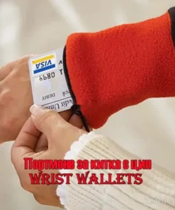 Портмоне за китка с цип - Wrist Wallets
