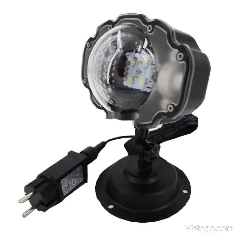 Празнична прожекторна лампа Snow Flower Lamp - 6