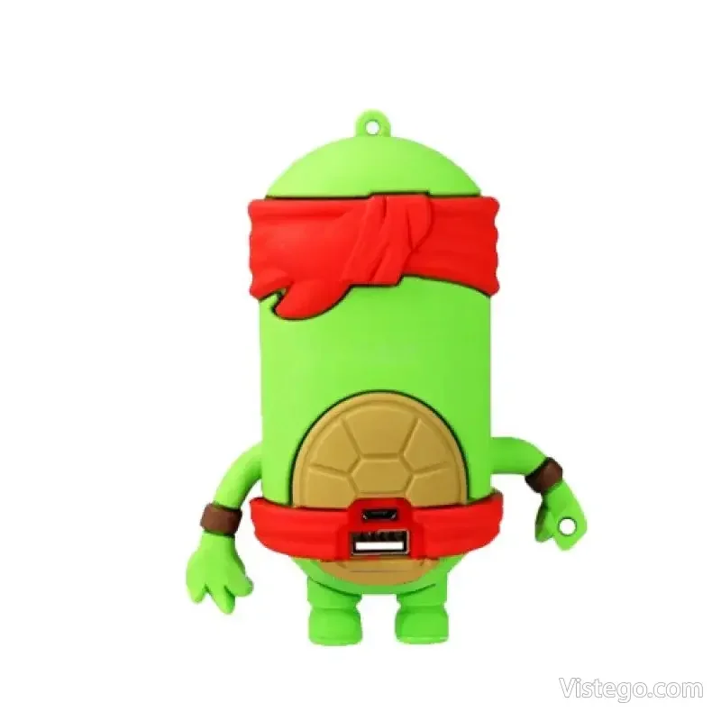 Преносима батерия с герой Ninja Turtle - 3
