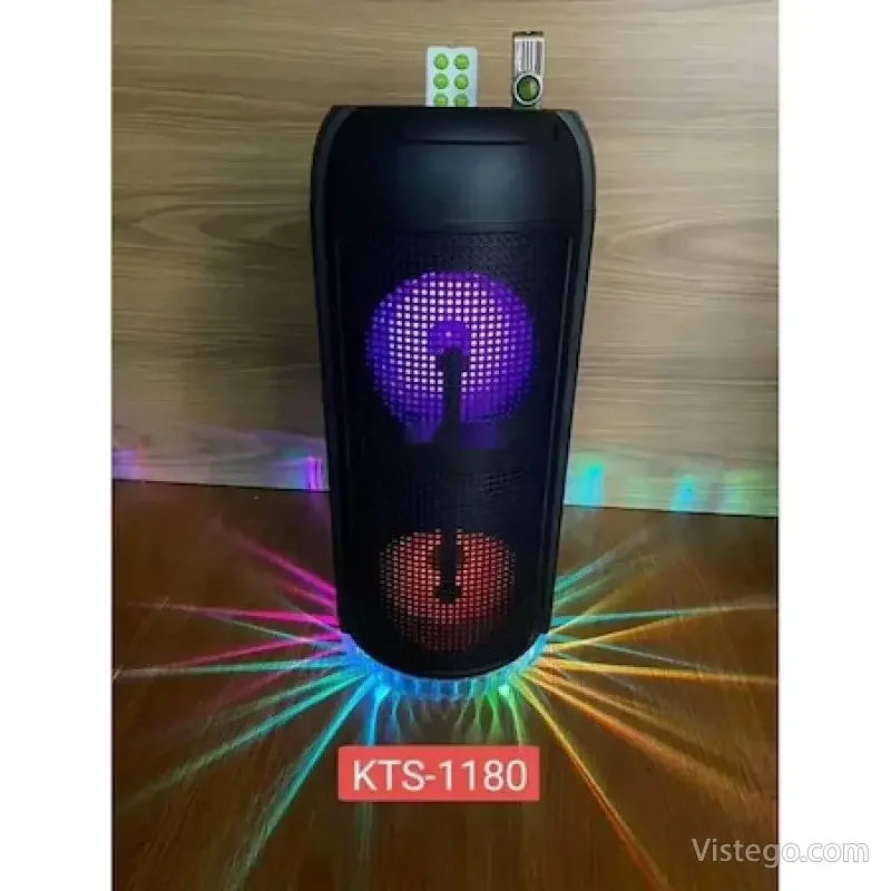 Преносима LED тонколона за музика - FM радио - 2