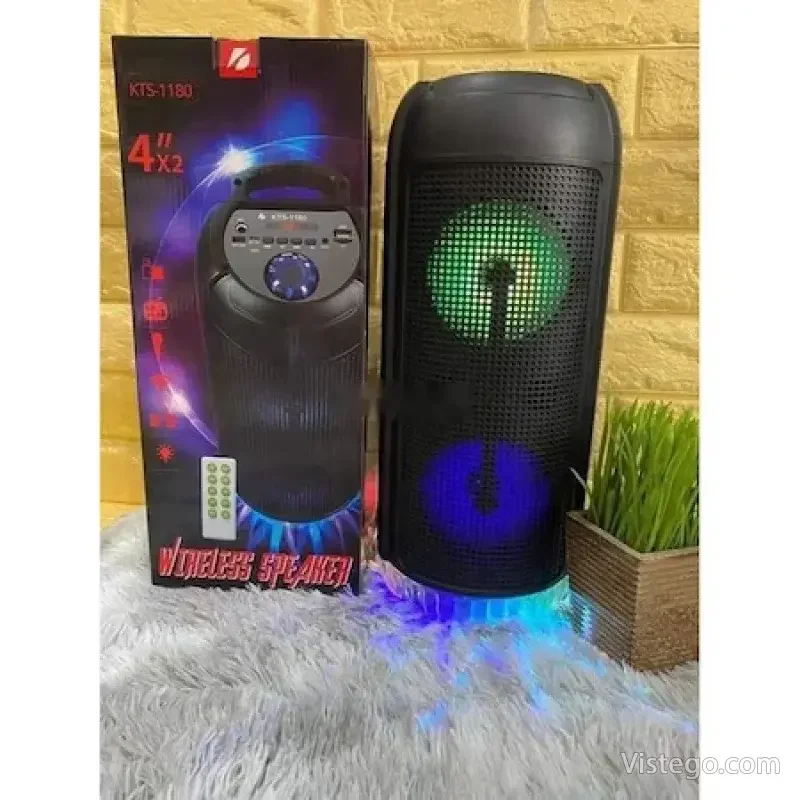 Преносима LED тонколона за музика - FM радио - 4