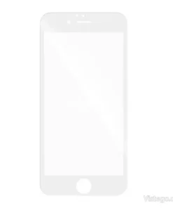Протектор стъкло с пълно покритие - Apple iPhone 7 бял