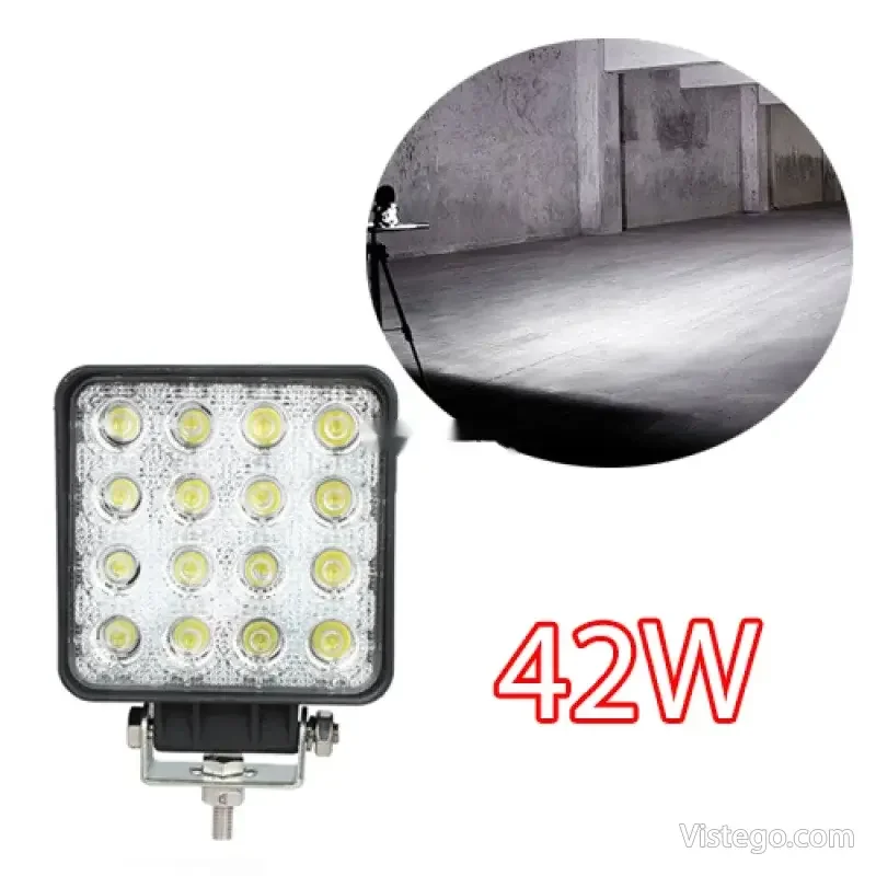 Работна LED лампа за техника и офроуд - 2