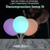 RGB LED топка на пружина за настроение - S1