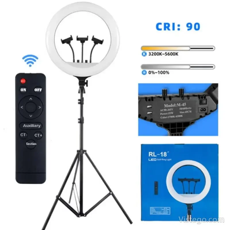 Ринг лампа с трипод Soft Ring Light - 3