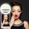 Селфи ринг за смартфон с удобна щипка